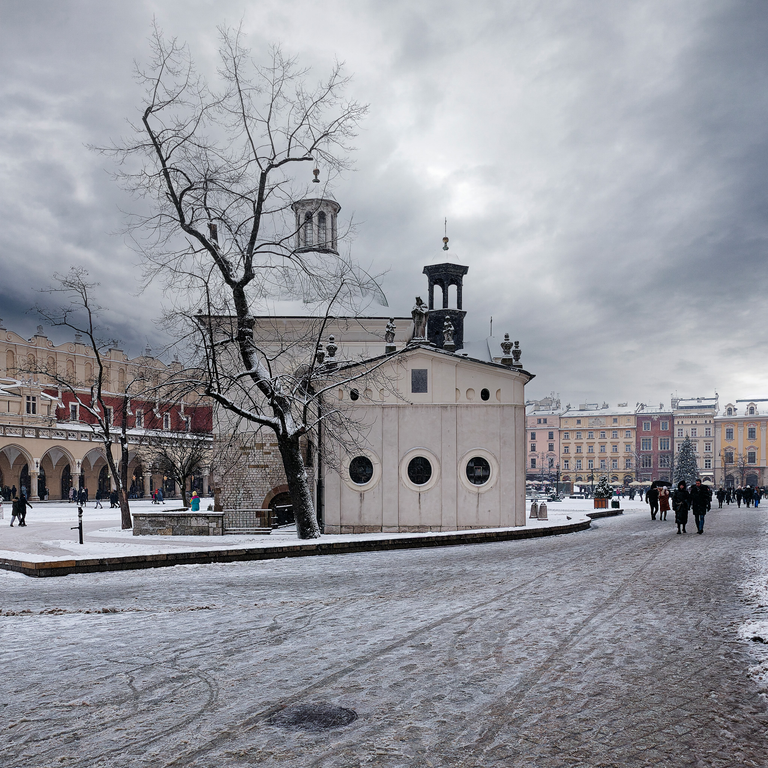 Kraków zimą