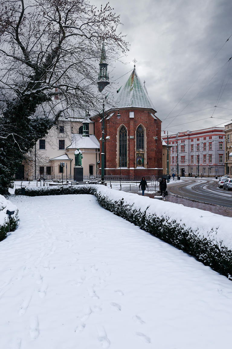 Kraków zimą