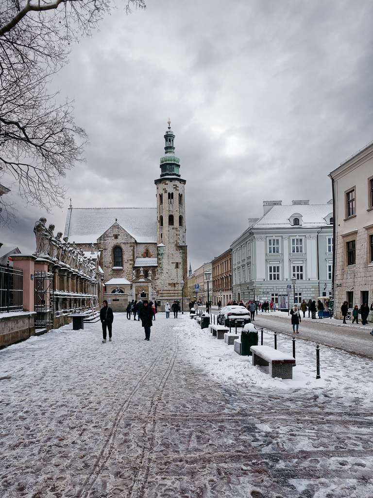 Kraków zimą