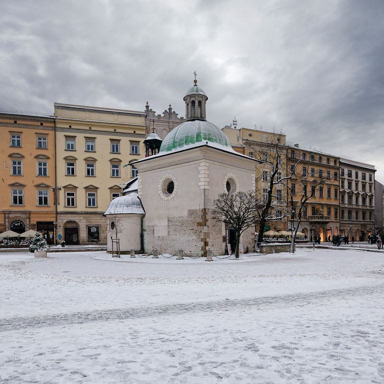 Kraków zimą